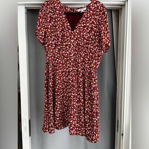 Madewell floral dress